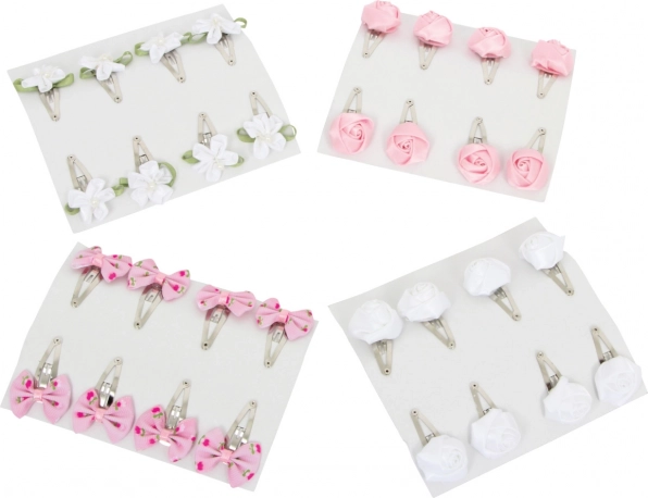 Barrettes à cheveux motif floral - lot de 32 pièces