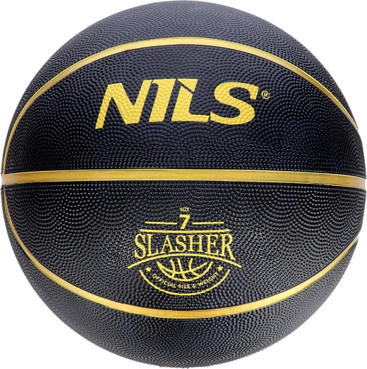Ballon de basket NILS Slasher taille 7 noir
