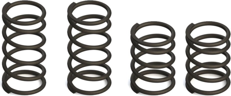 Ressorts d’amortisseurs X3GT JAMARA (4 pcs)