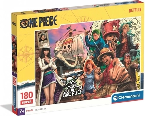 Puzzle Clementoni One Piece Netflix 180 pièces