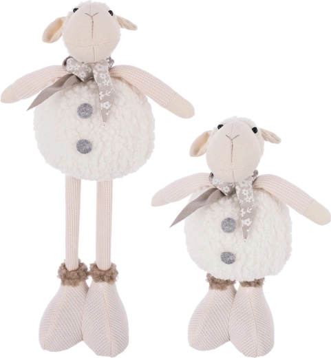 Peluche douce et détails cousus