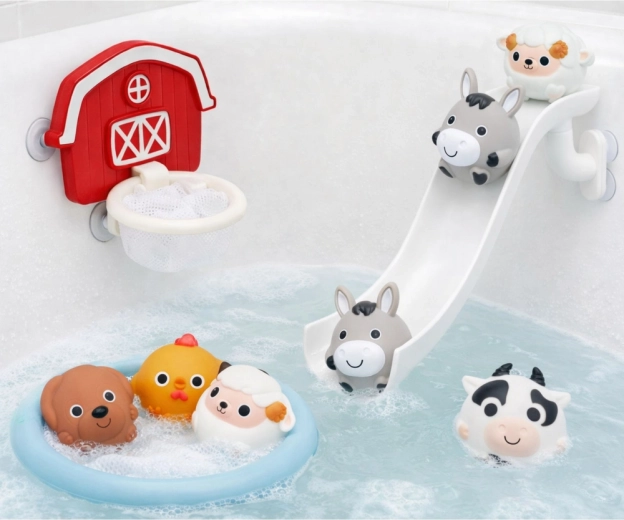 Toboggan et parcours d’eau pour un plaisir sans fin