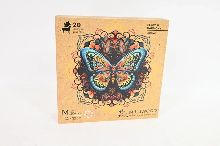 Milliwood Peace and Harmony – puzzle en bois papillon