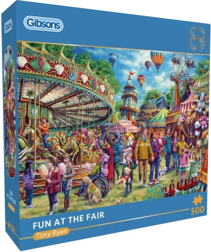 Puzzle Gibsons Fête foraine 500 pièces