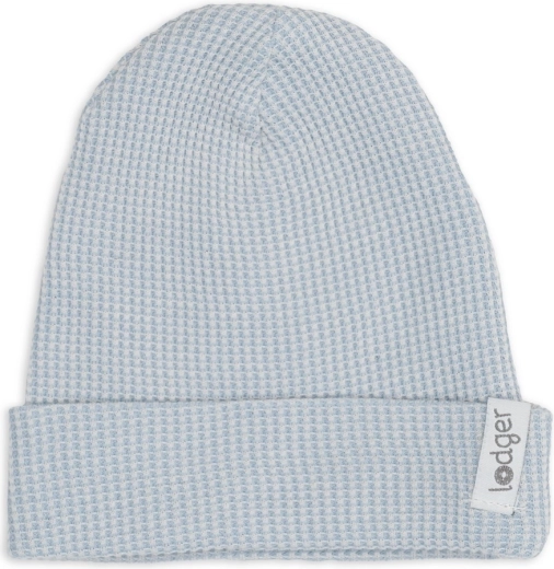 Bonnet en coton Lodger beanie Ciumbelle blue fogg 0–6 mois