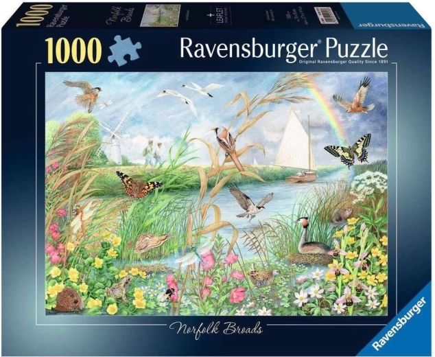 Puzzle Ravensburger Lac de Norfolk 1000 pièces