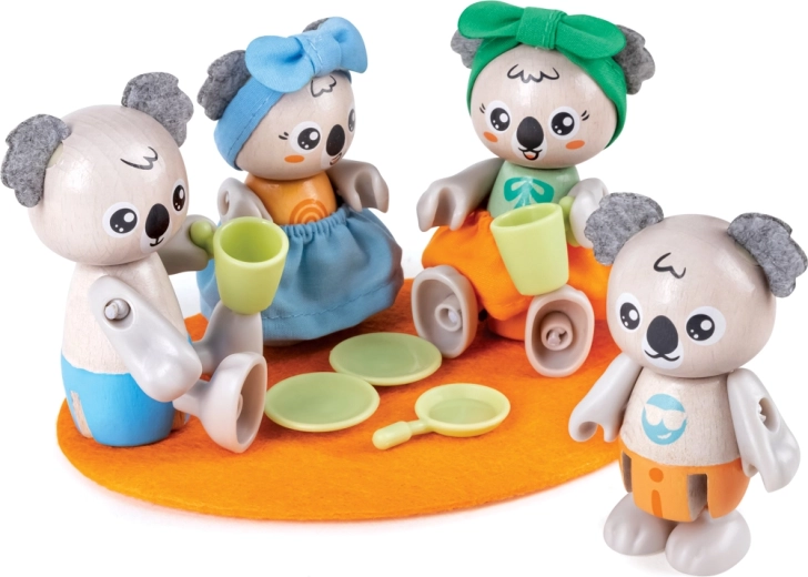Famille de koalas