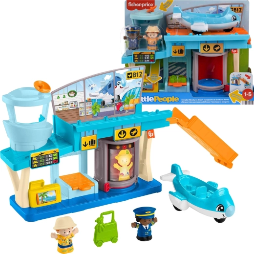 Fisher-Price Little People Aéroport plein d’aventures