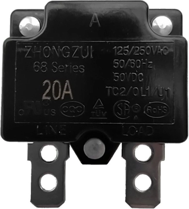 Fusible de sécurité 20 A pour véhicules à batterie