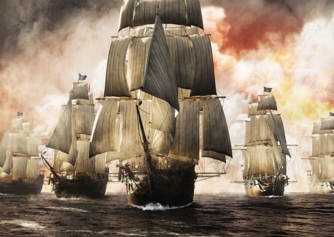 Enjoy puzzle Victoire des pirates 1000 pièces