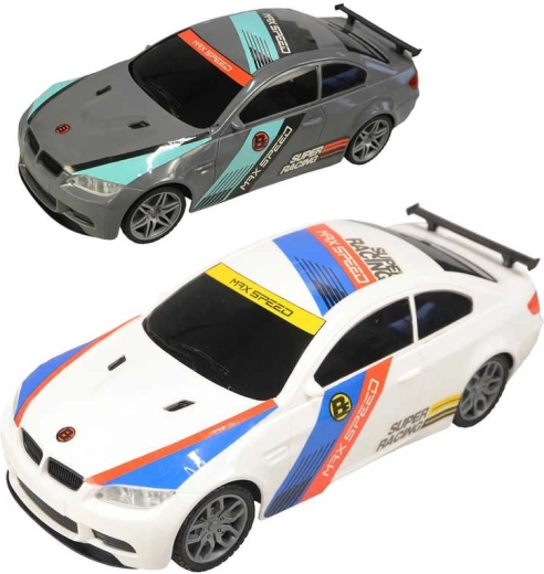 Voiture de course en plastique à friction 25 cm - 1 pièce