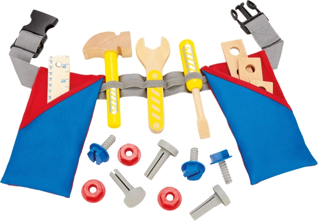Bino ceinture à outils pour enfants, 17 pièces