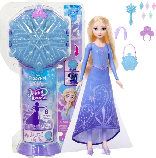 Poupée Mattel Disney Frozen Jewel Reveal Elsa sur patins avec accessoires