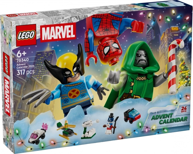 Calendrier de l’Avent LEGO Marvel 2026