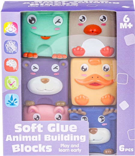 6 cubes souples dans l’emballage d’origine