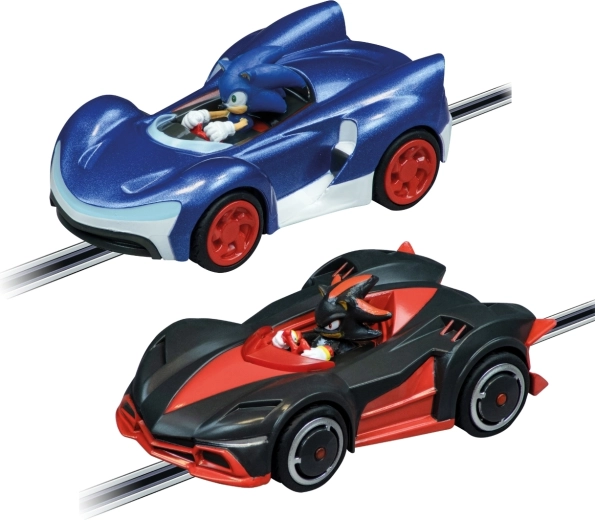 Duel de course entre Sonic et Shadow