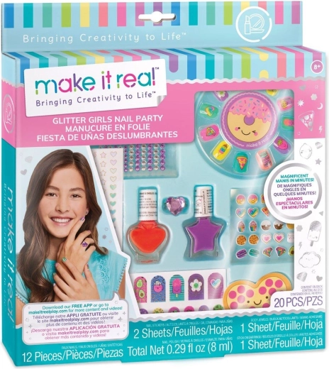 Make It Real coffret de vernis à ongles avec décoration