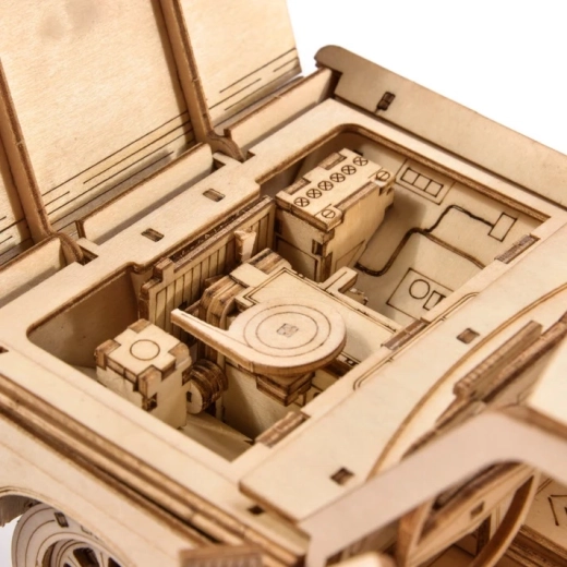 Compartiment moteur détaillé