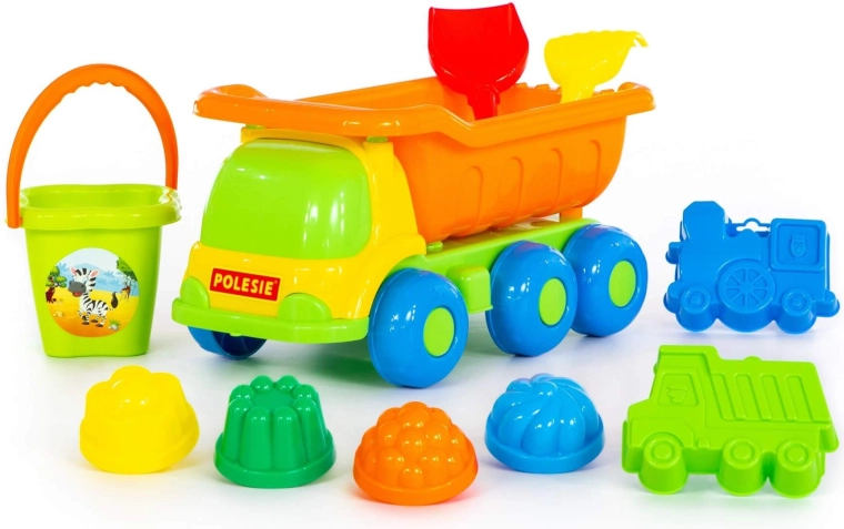 Grand camion benne basculante