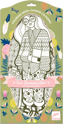 Coloriages de mode Bowie & Friends par Djeco