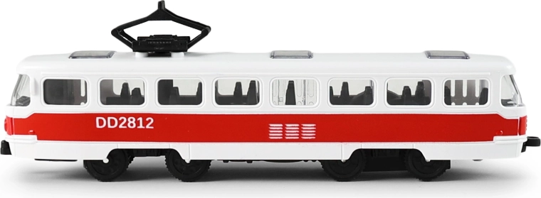 Détails réalistes comme un vrai tramway