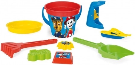 Ensemble pour le sable 9 pcs Pat'Patrouille