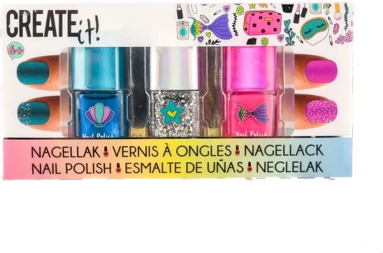 Trois couleurs pour une manucure créative