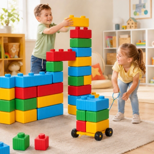 Un jeu créatif haut en couleur