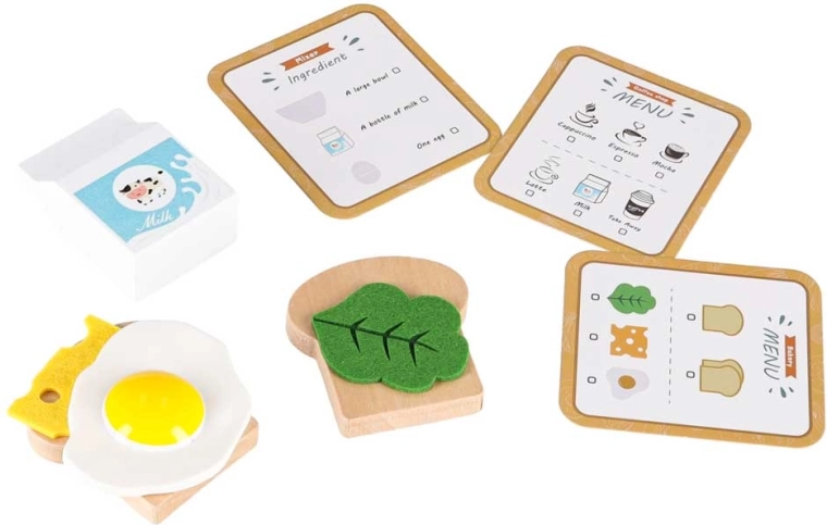 Des accessoires en bois pour les petits cuisiniers