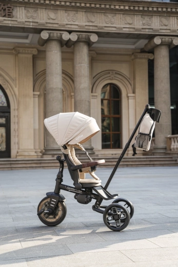 Confort en promenade : dossier inclinable et canopy