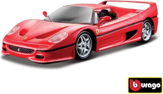 Modèle en métal Bburago 1:24 Ferrari F50 rouge