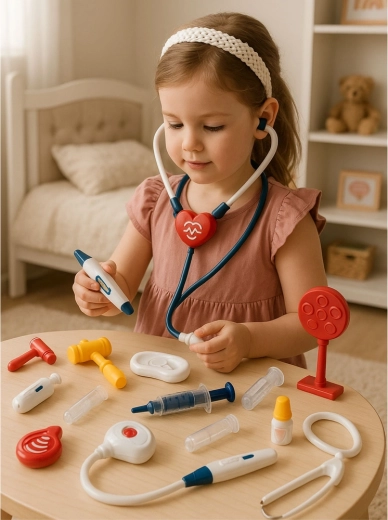 Riche assortiment d’accessoires pour des scénarios créatifs