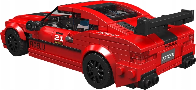 Modèle de voiture de sport détaillé