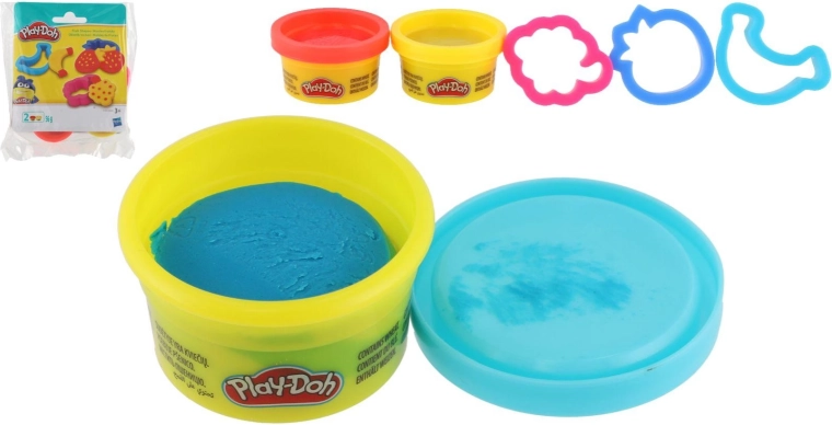 Sada de pâte à modeler Play-Doh avec 2 pots et accessoires - 1 pièce