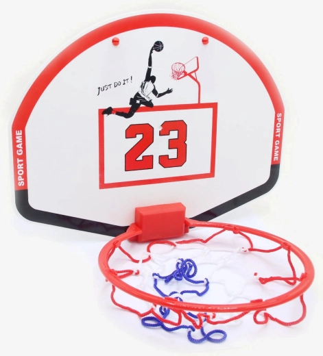 Panier de basket tricolore