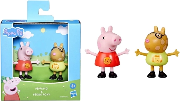 Peppa Pig – lot de figurines Peppa et Pedro