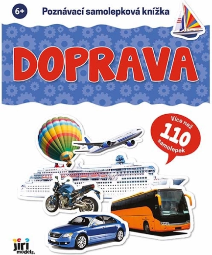 Livre de stickers éducatif : Les transports