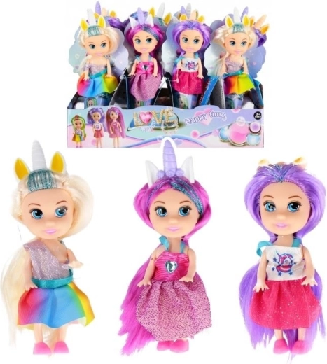 Poupée licorne - 1 pièce