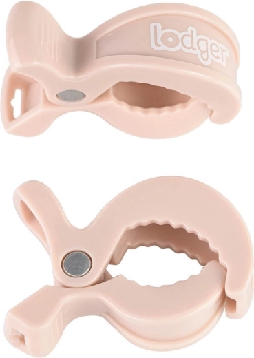 Lodger clips pour lange d’emmaillotage Swaddle Clip blush - 2 pcs