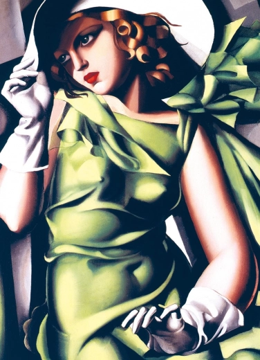 Puzzle EUROGRAPHICS Jeune fille en vert 1000 pièces