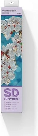 Diamond Dotz mosaïque de diamants Oriental Bloom pour adultes