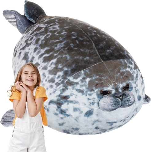 Jouet en peluche phoque 60 cm Kruzzel