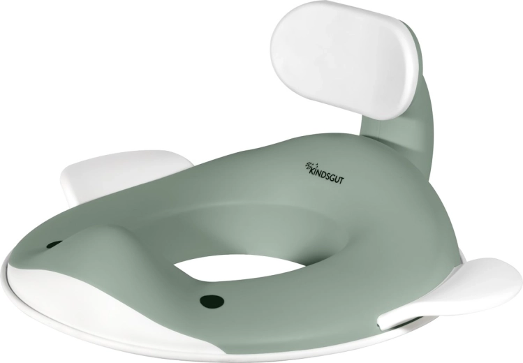 Kindsgut réducteur de WC baleine pistache