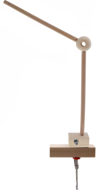 Hess support mobile en bois naturel