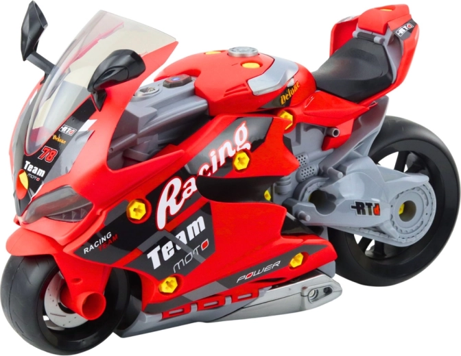 Lumières, sons et effet fumée