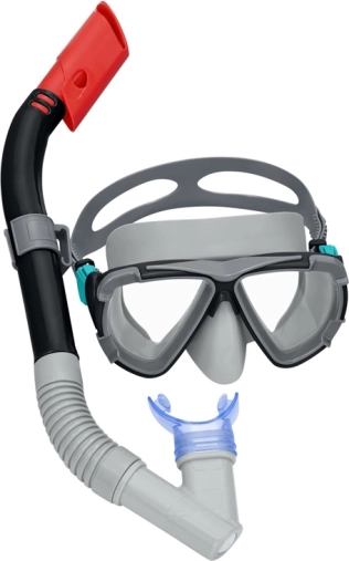 Masque et tuba Bestway pour snorkeling 14+ – Noir