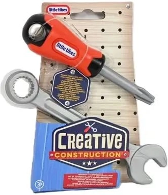 Ensemble d’outils créatif Little Tikes avec clé et tournevis