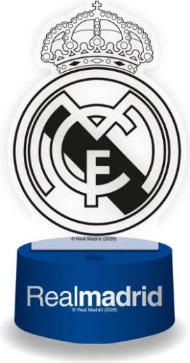 Lampe LED décorative Real Madrid au style rétro