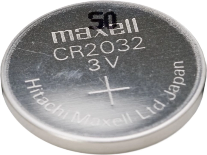 Standard CR2032 et tension de 3 V