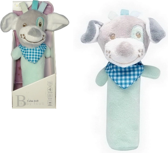 Chien en peluche sensoriel pour bébés